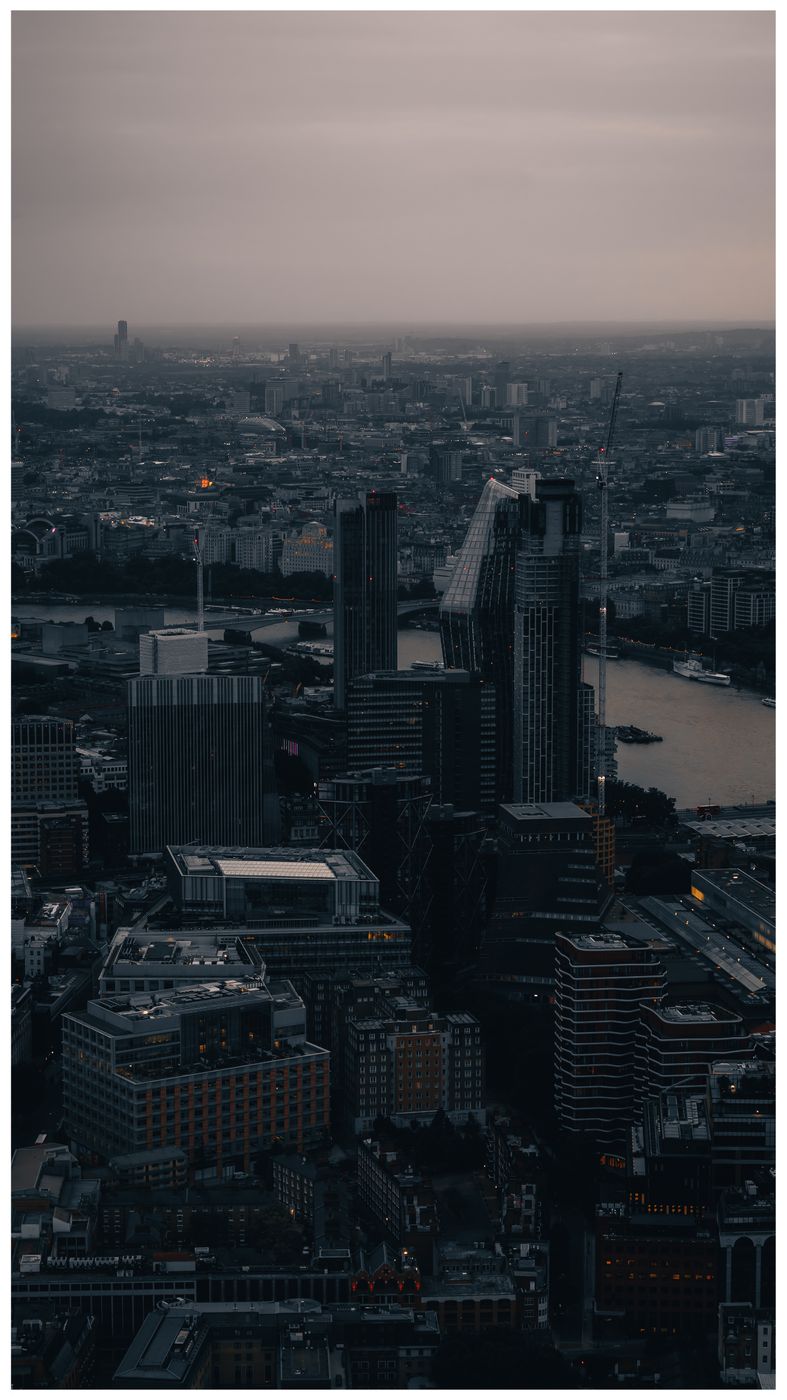 The view from the Shard, United Kingdom