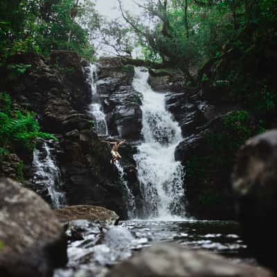 Third fall, Tavern Falls, Taveuni, Fiji