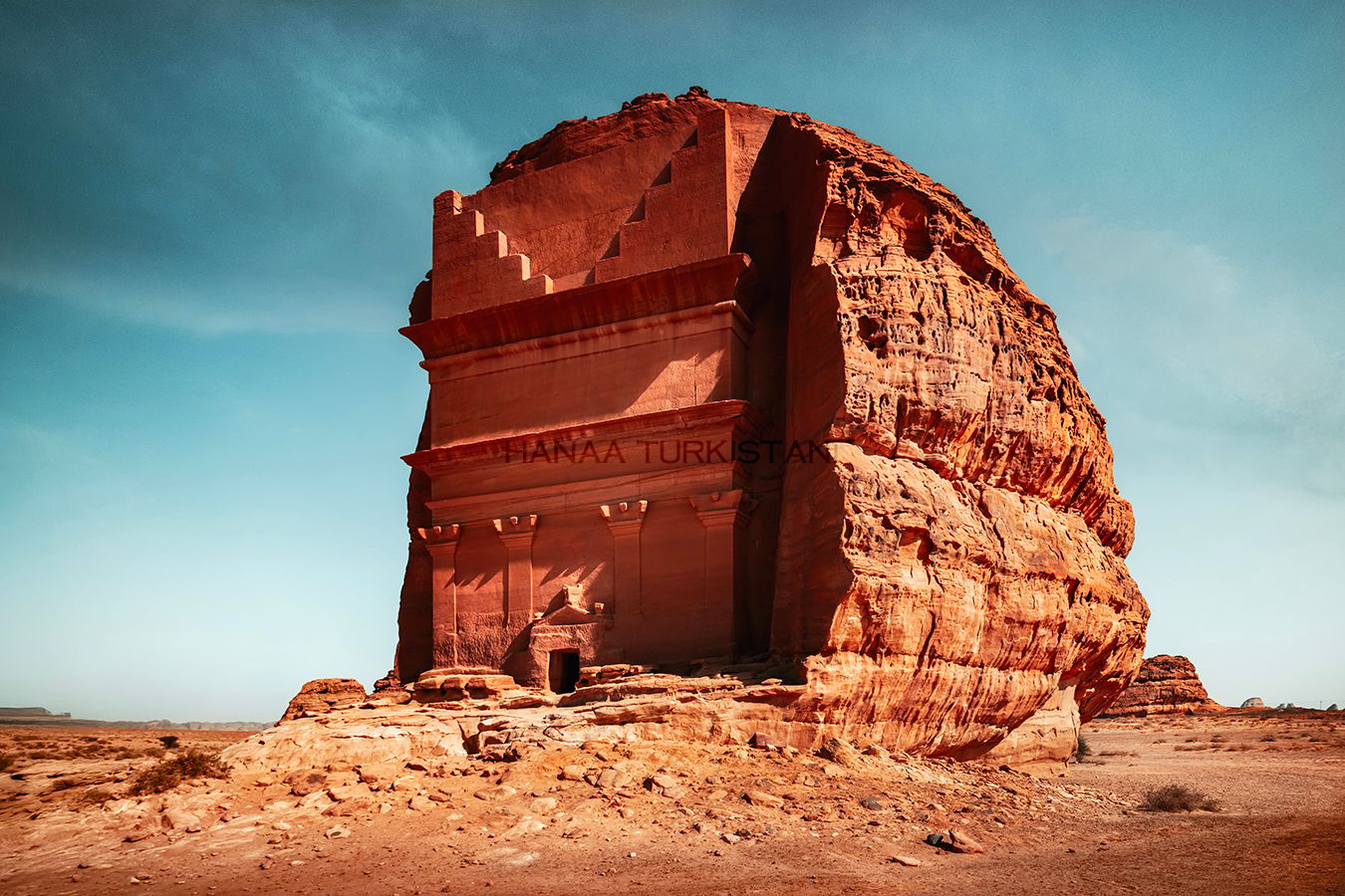 Tomb of Lihyan son of Kuza, Alula, Saudi Arabia