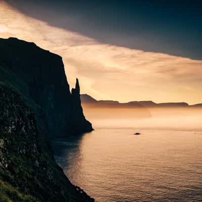 Trøllkonufingur, Vágar, Faroe Islands