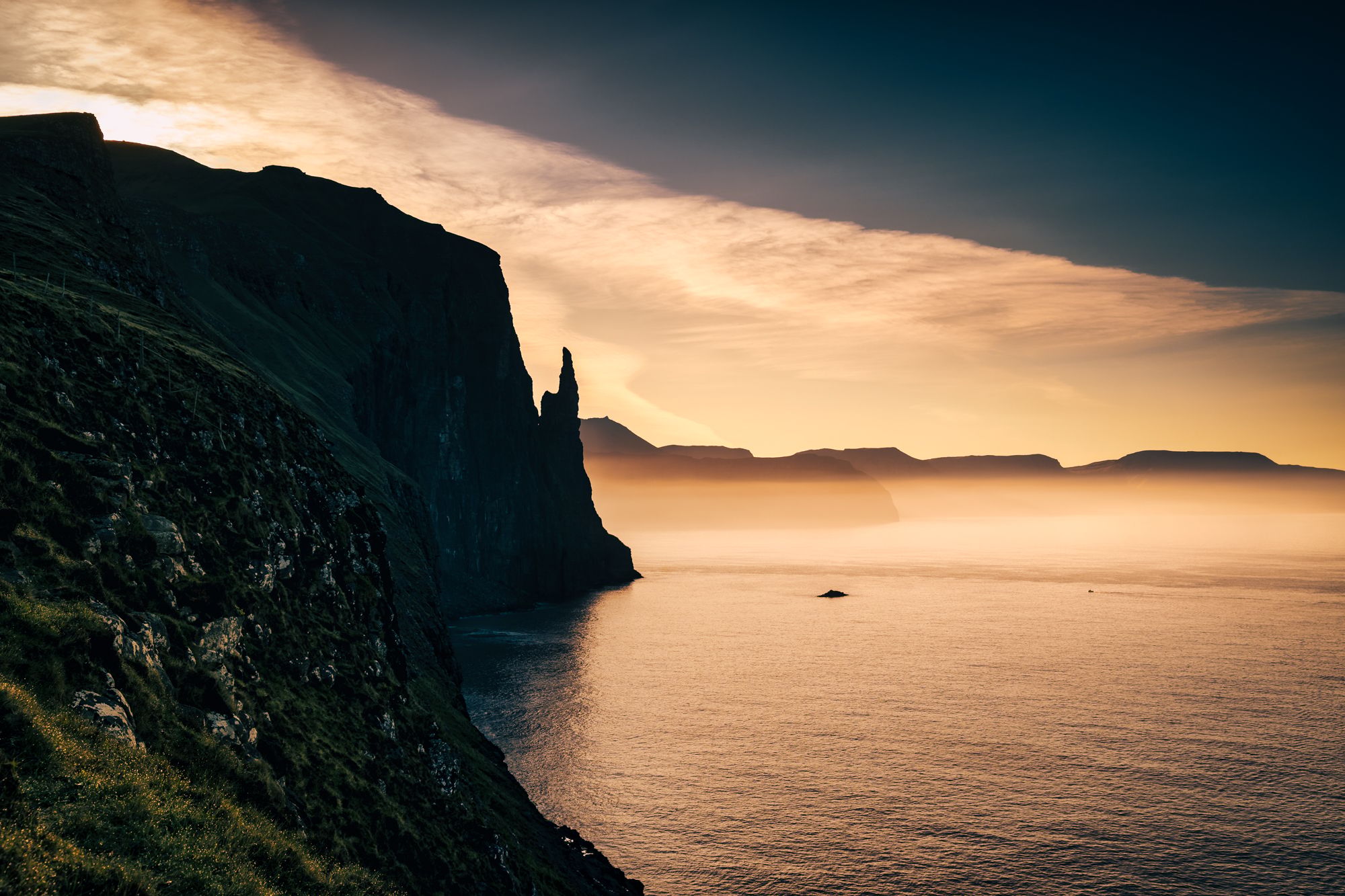 Trøllkonufingur, Vágar, Faroe Islands