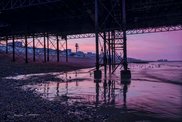 Under the Pier, Brighton, England