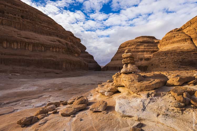 Untitled canyon in South Sinai