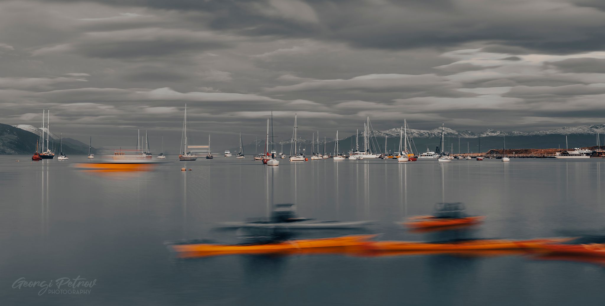 Ushuaia harbour, Argentina