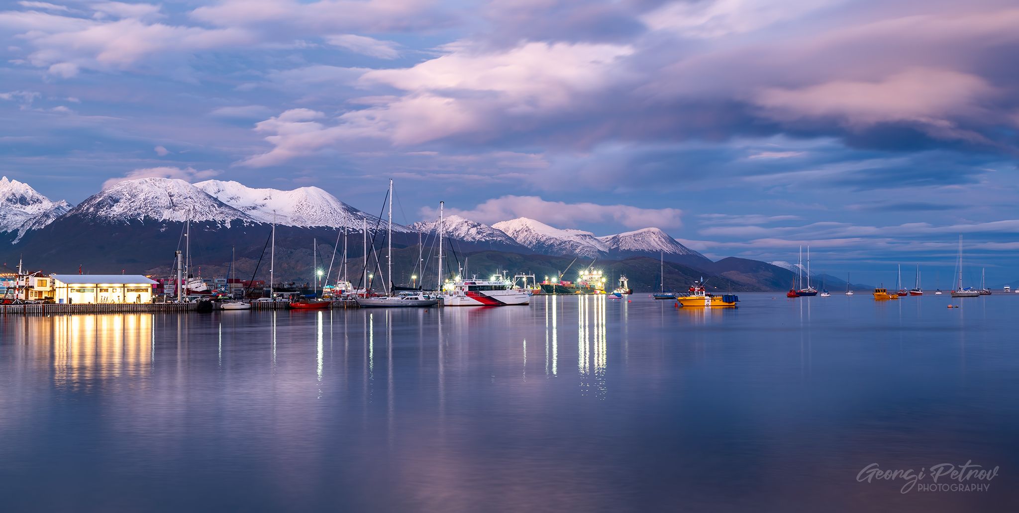 Ushuaia harbour, Argentina