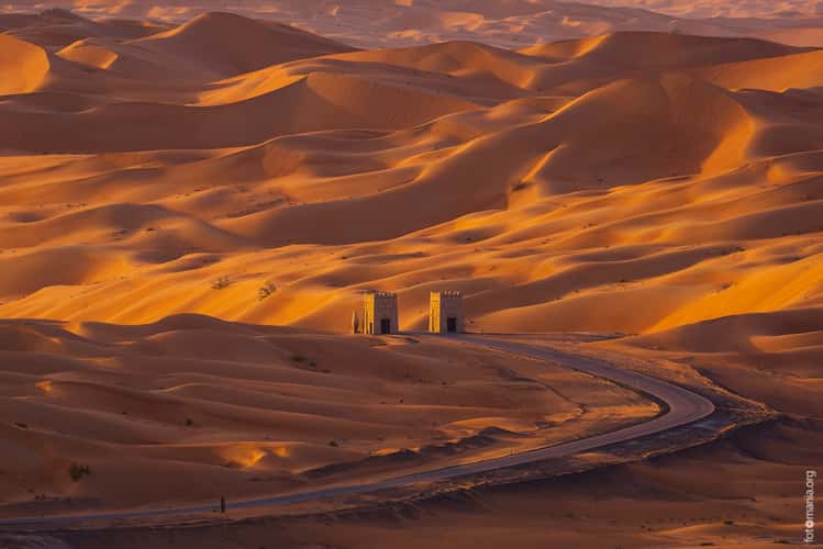 Qasr al Sarab Entrance