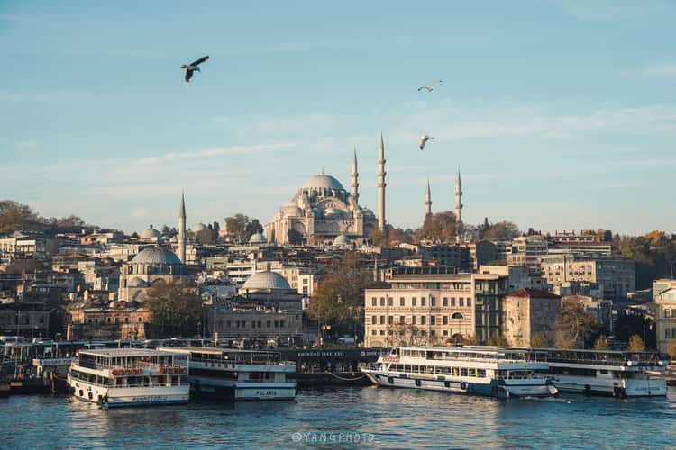 View from Galata Bridge, Istanbul
