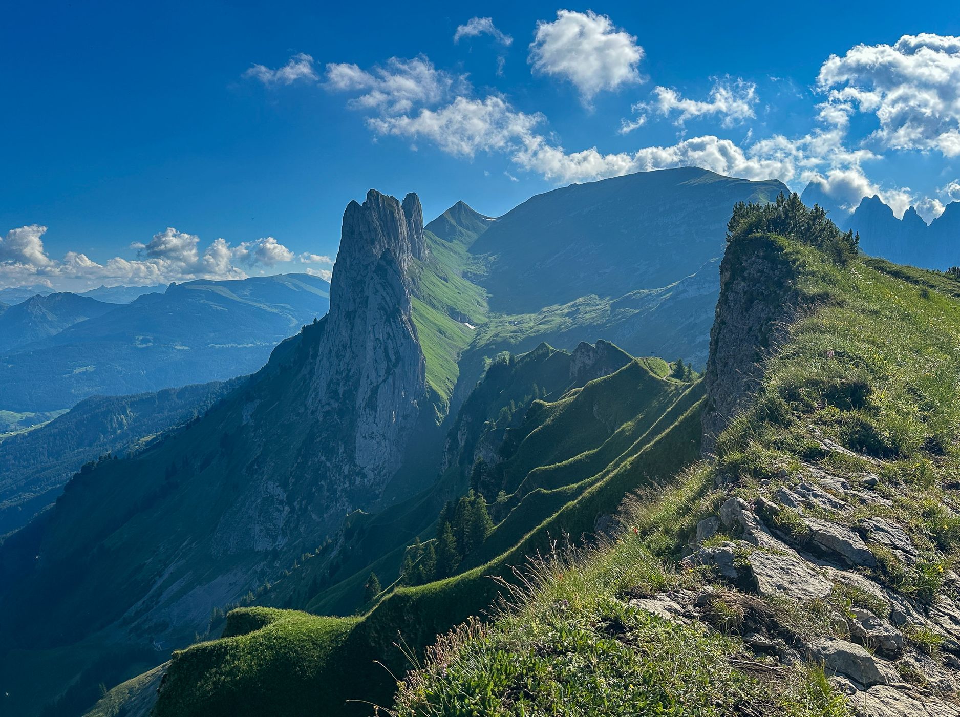 View on Kreuzberge, Switzerland