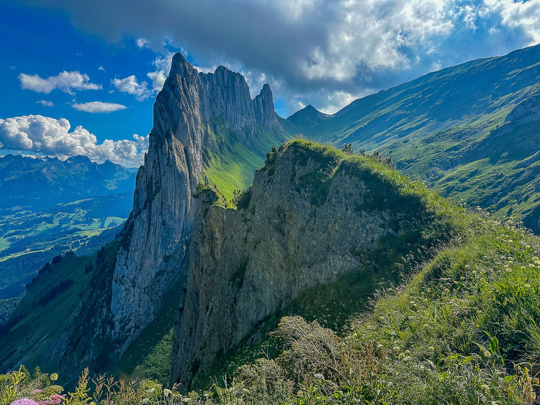 View on Kreuzberge, Switzerland