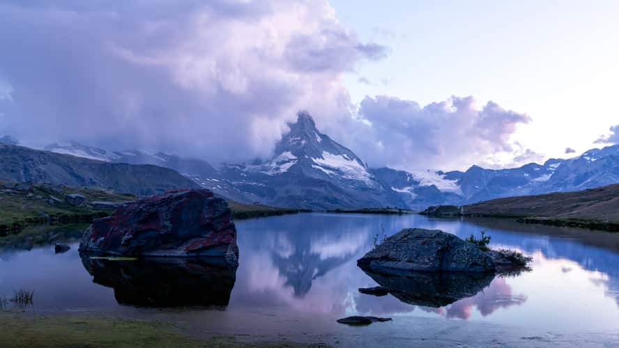 View to Matterhorn from Stelli Lake