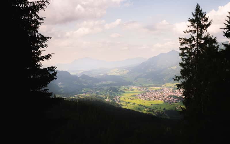 View towards Oberstdorf