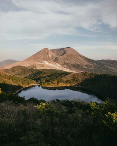 Viewpoint to Byakushi Pond, Kirishima-Kinkowan National Park