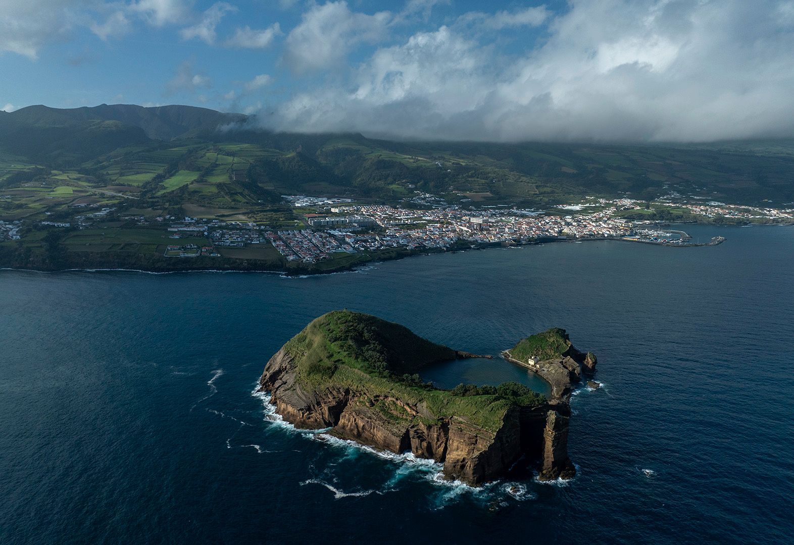 Vila Franco do Campo islet, Portugal