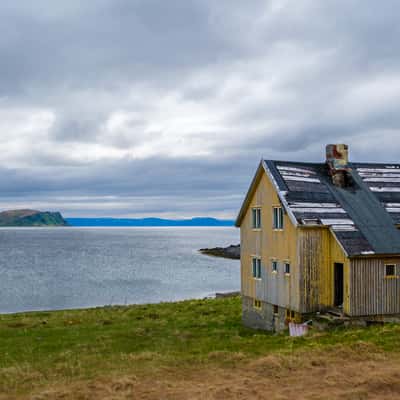 Water with a hut in Norway, Norway