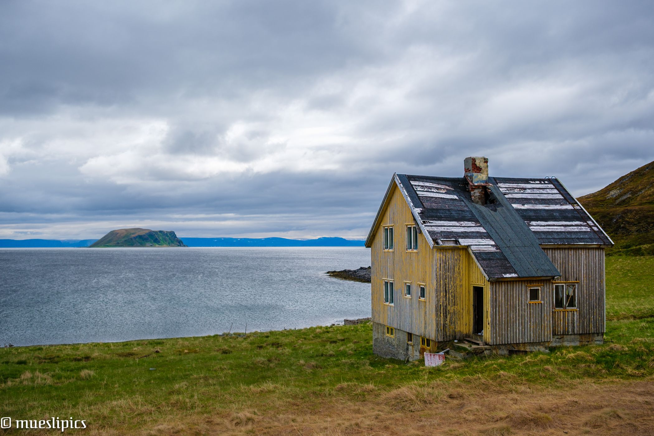 Water with a hut in Norway, Norway