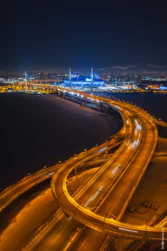 Western High-Speed Diameter road, Saint-Petersburg