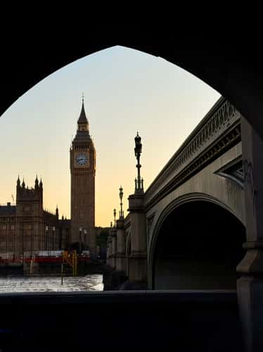 View to Big Ben, London