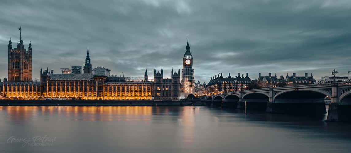 Westminster Bridge and Big Ben, London