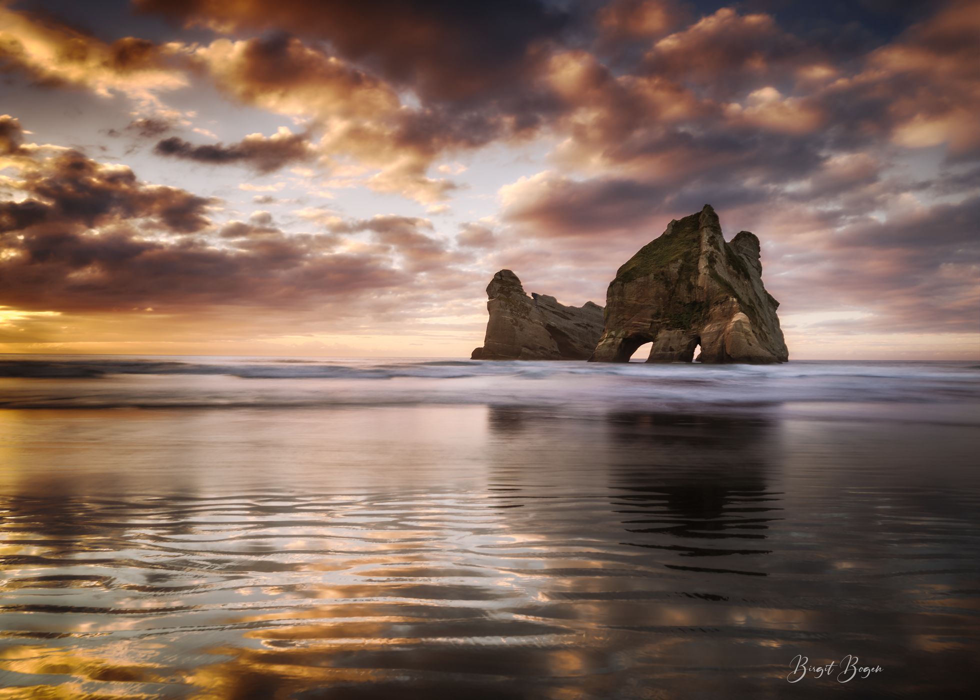 Wharariki Beach, New Zealand