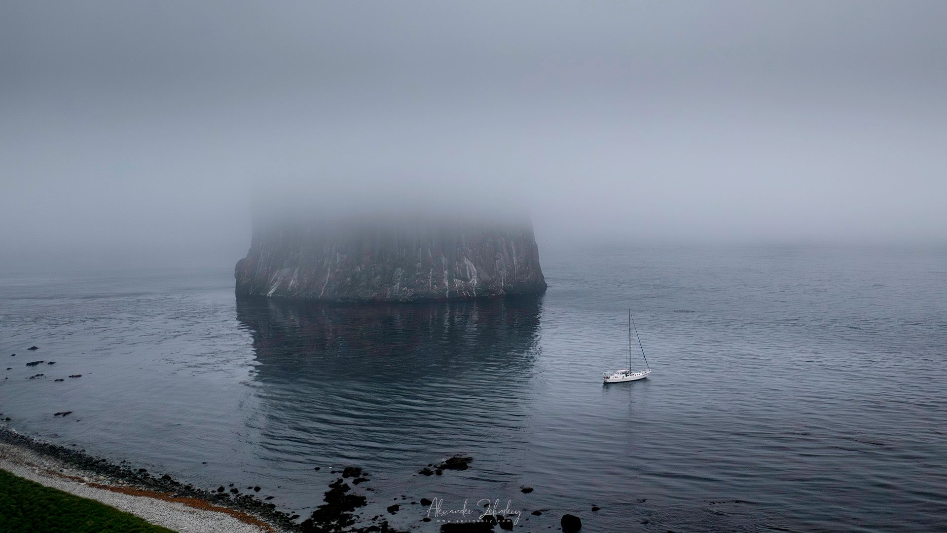 Yankich Island (Ushishir), Russian Federation
