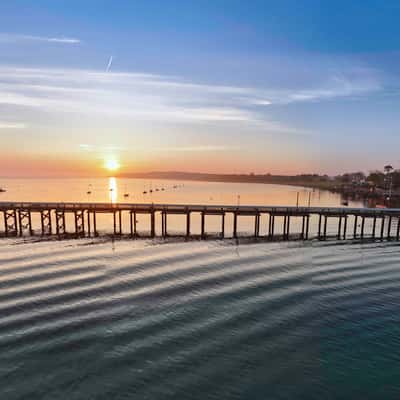 Yarmouth Pier, Yarmouth, Isle of Wight, England, United Kingdom