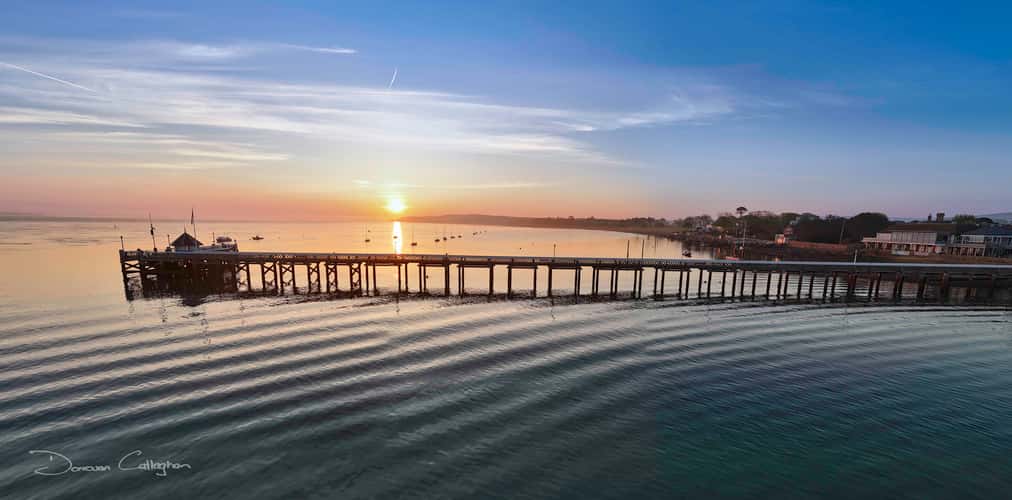Yarmouth Pier, Yarmouth, Isle of Wight, England