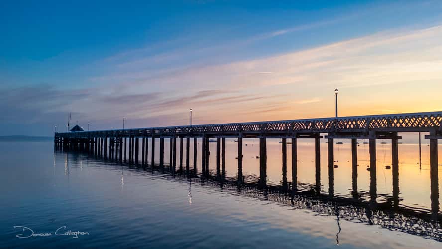 Yarmouth Pier, Yarmouth, Isle of Wight, England