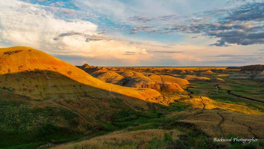 Yellow Hills of the Badlands
