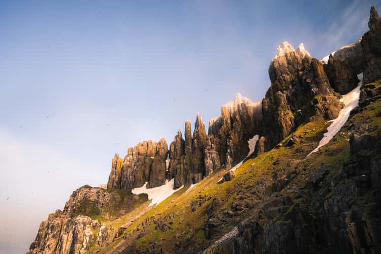 Alkefjellet Sea Cliffs