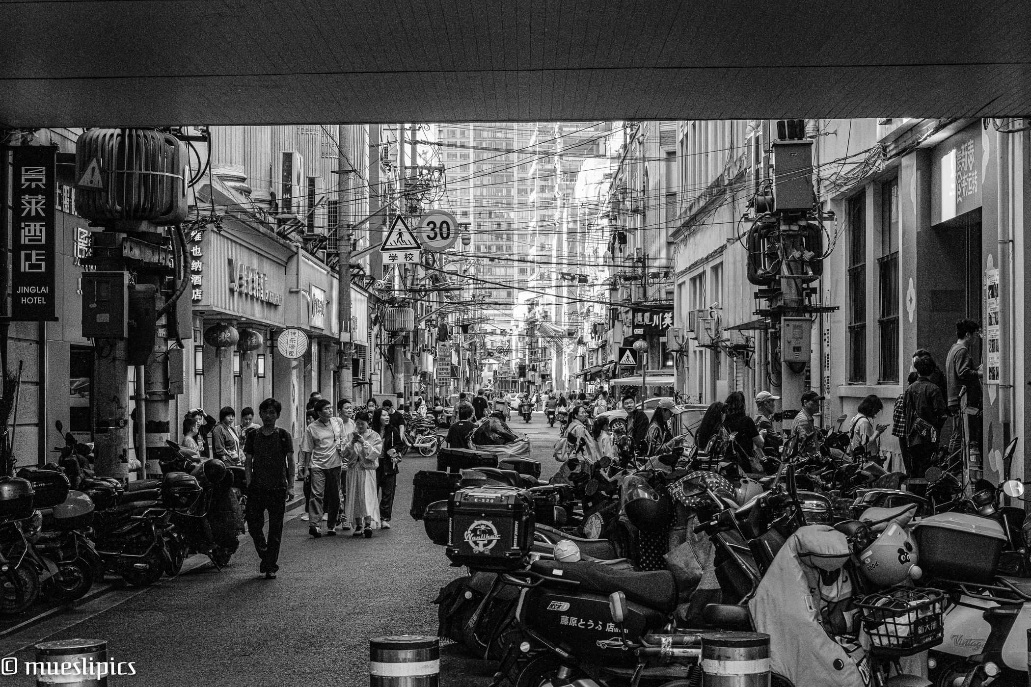 Along Beijing Road, China
