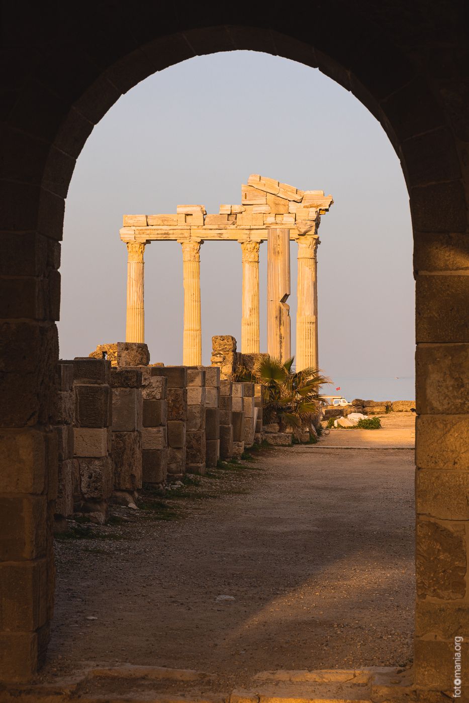 Apollon Tempel, Side, Turkey (Türkiye)