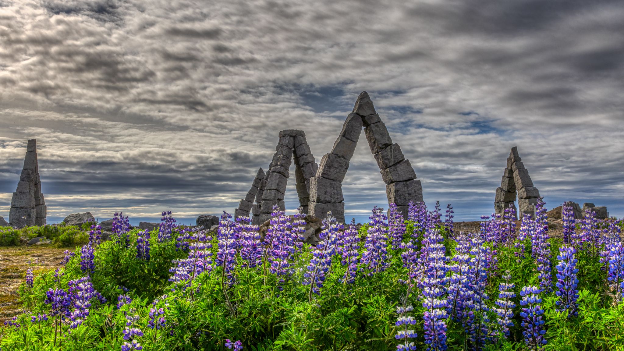 Arctic Henge - Raufarhöfn, Iceland