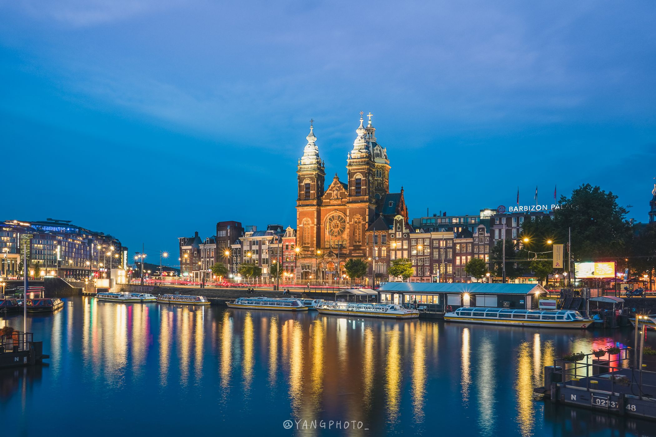 The Basilica of Saint Nicholas in Amsterdam, Netherlands