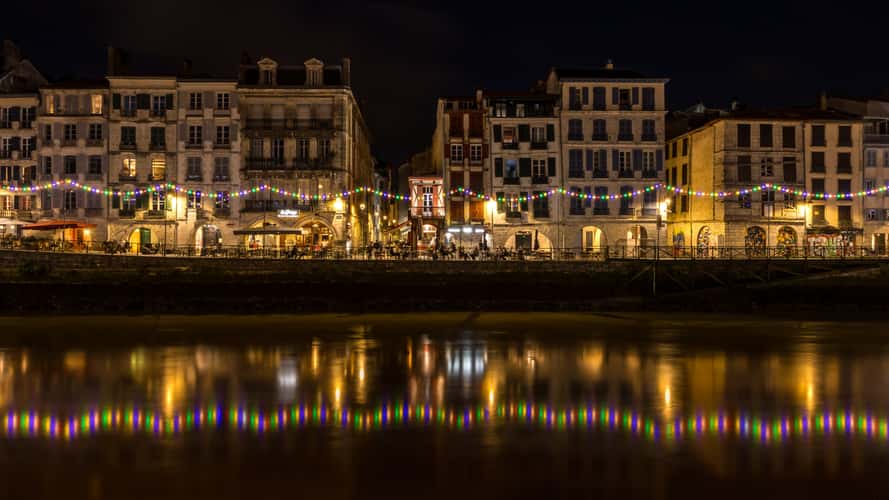 Bayonne Nive's bank