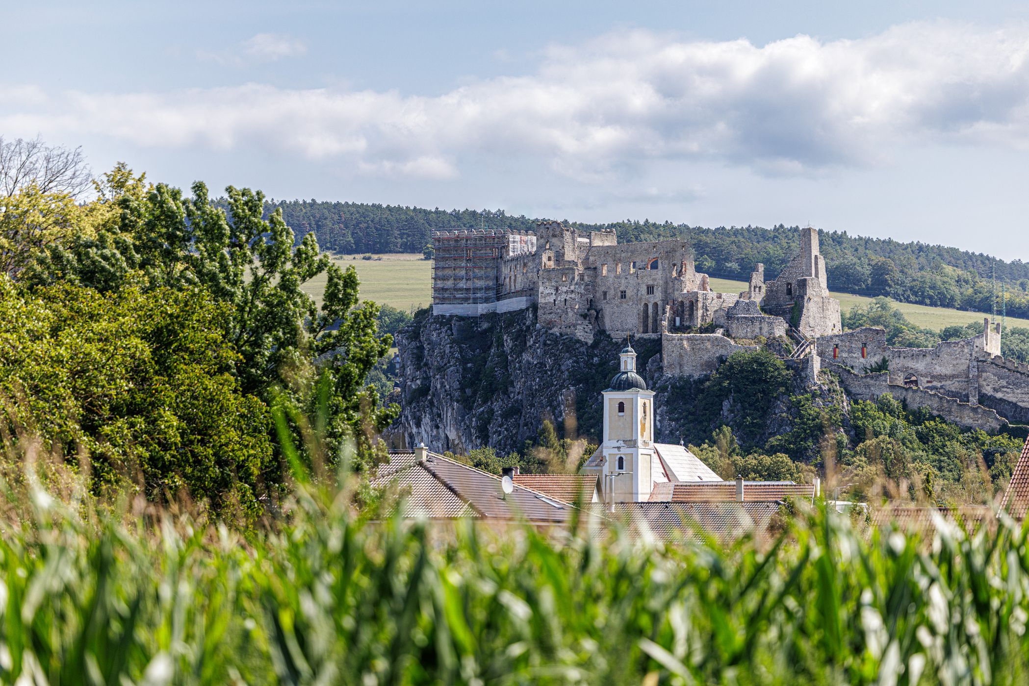 Beckov castle ruins, Slovakia (Slovak Republic)