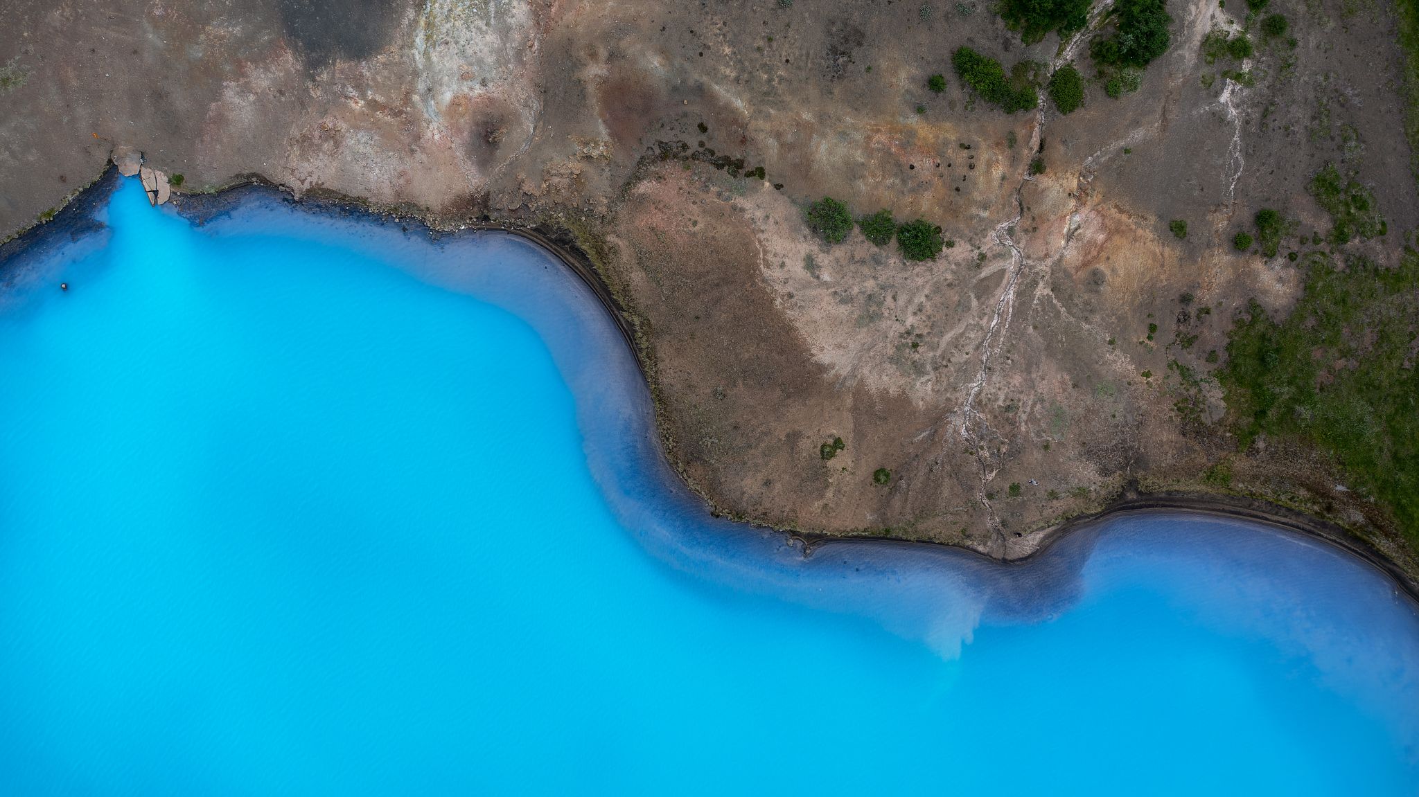 Blue Lake, Iceland