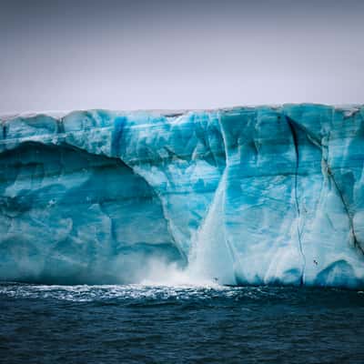 Brasvellbreen Waterfall, Svalbard & Jan Mayen Islands