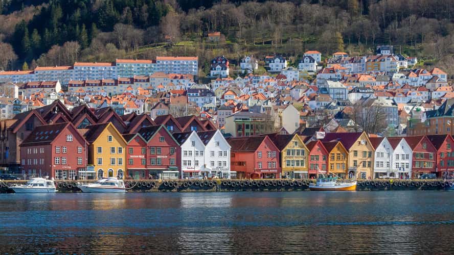 Bryggen - Bergen, Hordaland, Norway