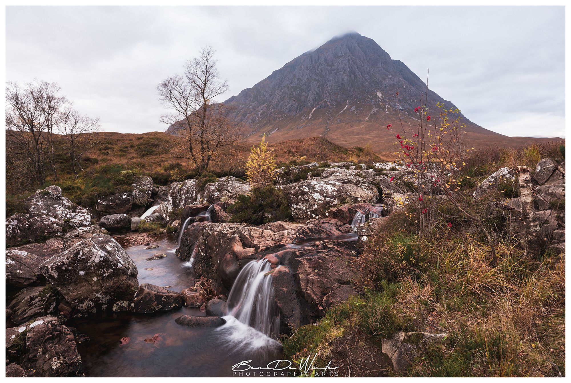 Buachaille Etive Mòr Waterfalls, United Kingdom