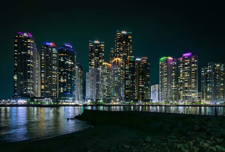 Busan | Skyline reflections