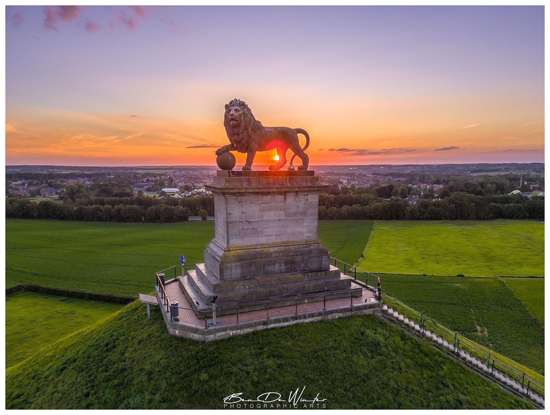 Butte de Lion, Belgium