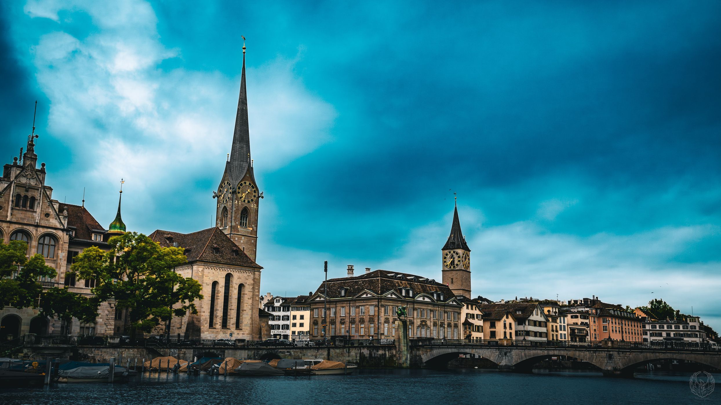Church Fraumünster, Zurich, Switzerland