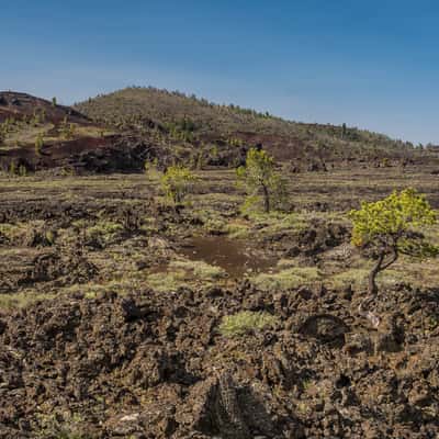 Craters of the Moon, view to Loop Road, USA