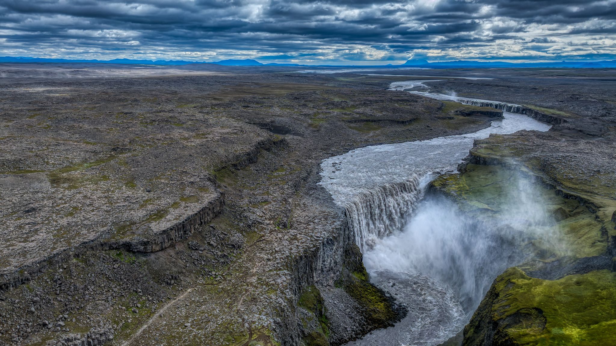 Dettifoss, western side (frontal view), Iceland