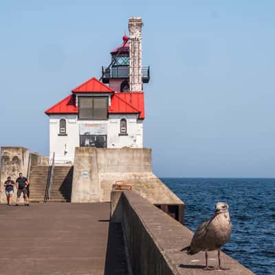 Duluth South Breakwater Outer Lighthouse, USA