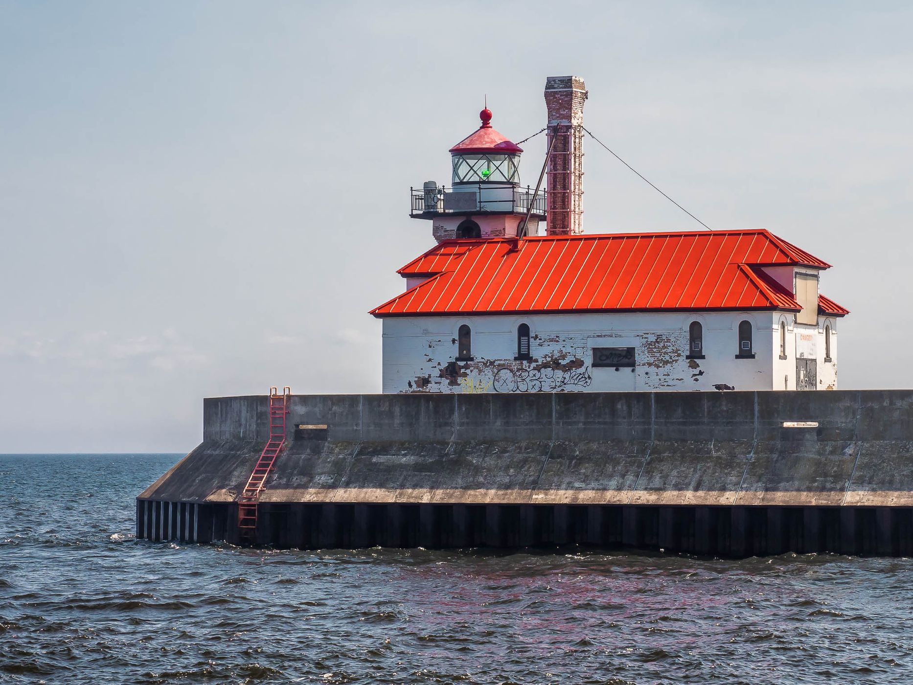 Duluth South Breakwater Outer Lighthouse, USA