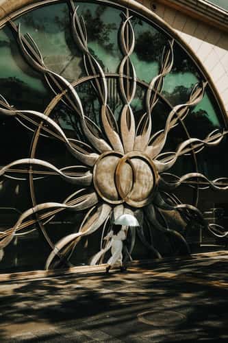 Fairytale entrance door, Kyoto