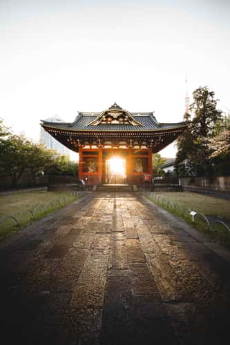 Former Daitokuin Reibyo Somon Gate, Tokyo