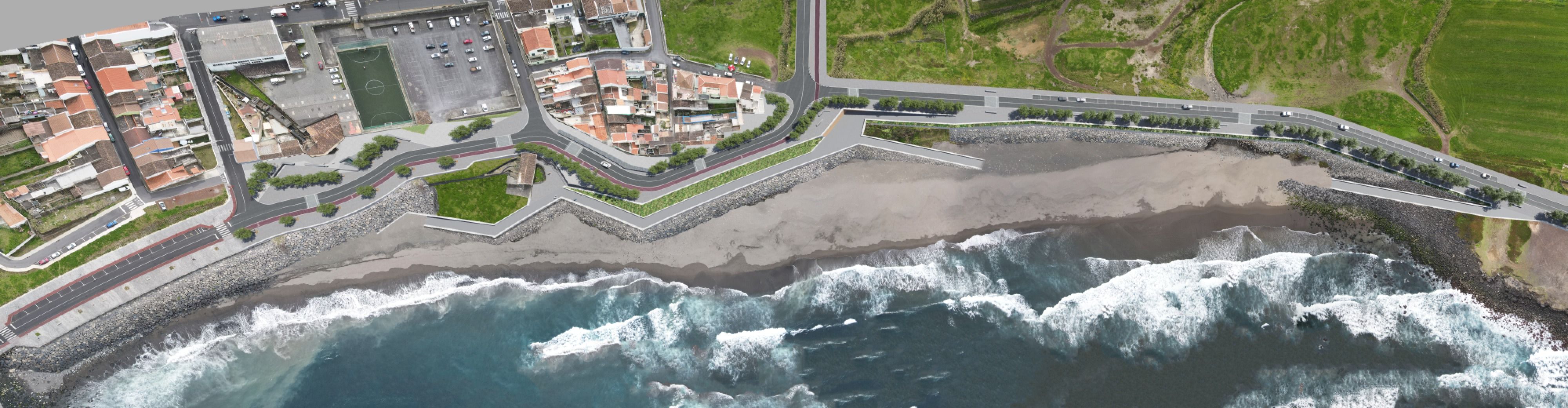 Frente mar da Ribeira Grande, Portugal