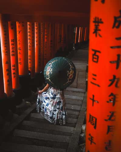 Fushimi Inari Shrine around Mount Inari, Kyoto